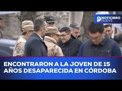 Encontraron a la joven de 15 años desaparecida en Córdoba