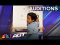 This 2 Year Old Is A Math GENIUS Baby Dev S Audition AGT 2025