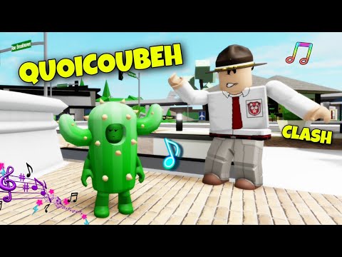 🎶 CACTUS CLASH QUOICOUBEH DE FEUR 🎶 ! ROBLOX - BROOKHAVEN