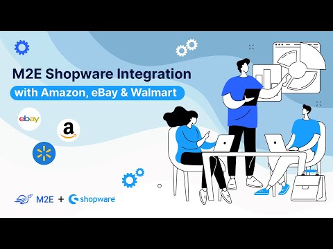 M2E Multichannel Connect for Shopware Integration with Amazon, eBay & Walmart