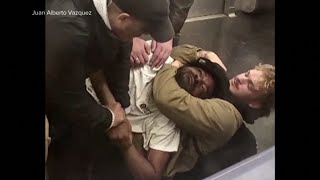 Marine veteran who held man in fatal chokehold on NYC subway &#39;never intended to harm&#39; him: attorneys