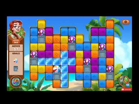 Lost Island Blast Adventure Level 968 NO BOOSTERS - A S GAMING