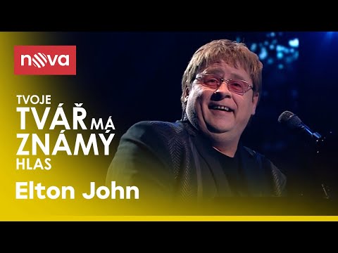 Václav Kopta jako Elton John I Tvoje tvář má známý hlas I Nova