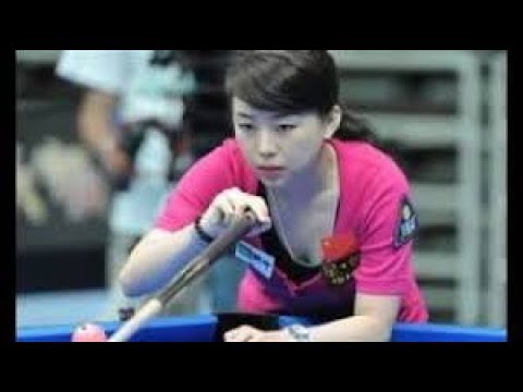 Pan xiaoting vs Jiang teng women billiard 9-ball pool world championship china open 2016   #2