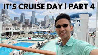 IT'S CRUISE DAY | Norwegian Bliss Alaska Cruise Embarkation Day Vlog | Part 4