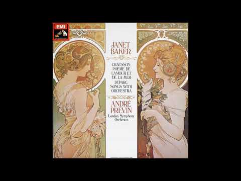 Henri Duparc (1848-1933) : Selected songs for voice and orchestra, performed by Dame Janet Baker