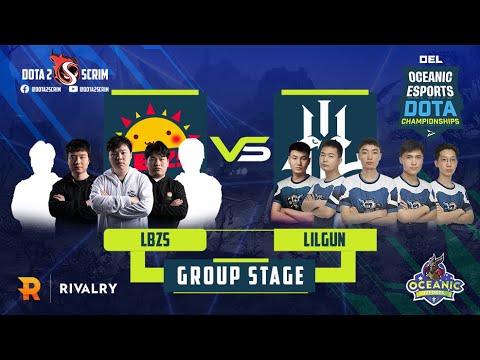 LBZS vs Lilgun - Oceanic Esports Dota Championships - Group Stage - B02
