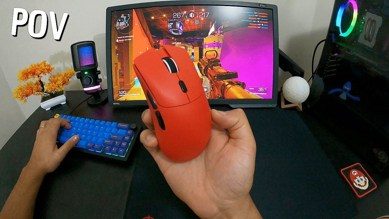 O melhor Mouse Custo Beneficio para jogar FPS (Attack shark R1)