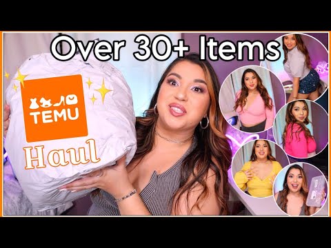 HUGE TEMU SPRING CLOTHING HAUL & TRYON REVIEW AND UNBOXING