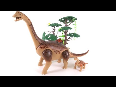 Playmobil Dinos - Brachiosaurus + Baby review! set 5231