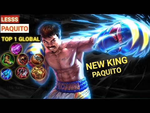 New Season New Paquito King [ Top 1 Global Paquito ] Lesss - Mobile Legends Gameplay