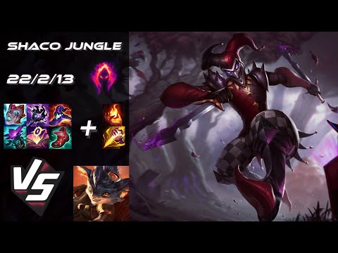 JUNGLE Shaco vs Rumble - NA Grandmaster Patch 14.14
