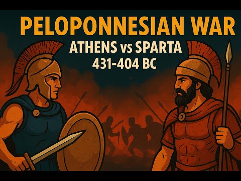 Athens vs Sparta: The Deadliest War in Ancient Greece (431–404 BC)