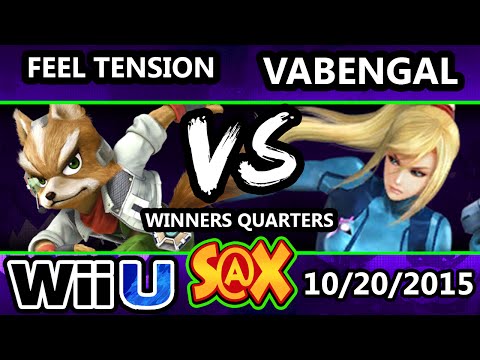 S@X 120 - Feel Tension (Fox) Vs. mMm VaBengal (ZSS) SSB4 Winners Quarters - Smash Wii U - Smash 4
