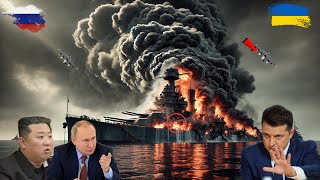 1 Minute Ago! Ukrainian F 16 fighter jets sink Russian destroyer in Black Sea