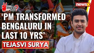 'PM Modi transformed Bengaluru in last 10 years' | Tejasvi Surya Exclusive | 2024 General Elections