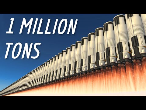 Building a 1 Million Ton Rocket | Stock/DLC KSP 1.11.2