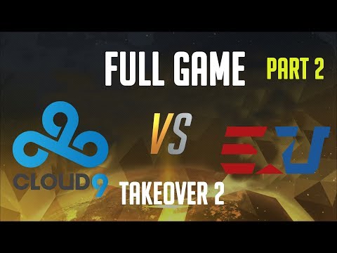 Cloud9 vs eUnited Full Game Part 2 (lower bracket  Bo5) - TakeOver 2