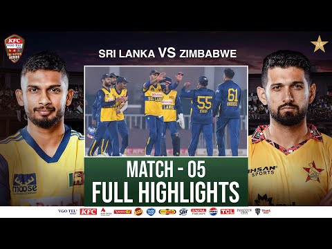 Full Highlights | Sri Lanka vs Zimbabwe | Match 05 | Tri Nation Series | PCB | M2T1U