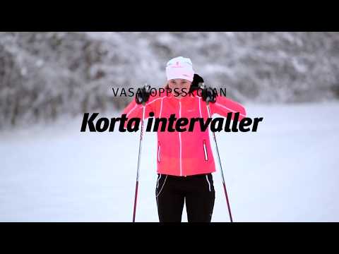 Vasaloppsskolan – Korta intervaller (Avancerad skidteknik del 4 av 6)