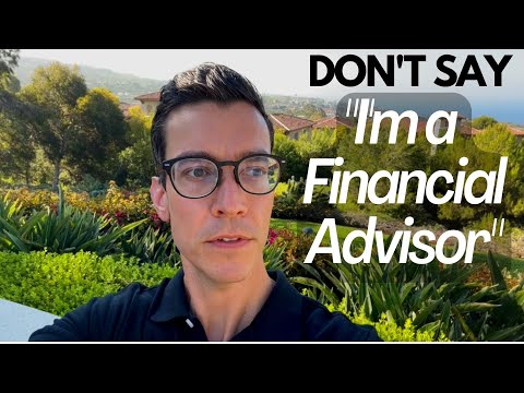 How to Answer "What Do You Do?" Financial Advisor Tip for Marketing & Communication