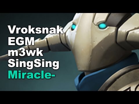 Miracle- vs SingSing EGM m3wk Vroksnak - Road to 9K MMR Dota 2