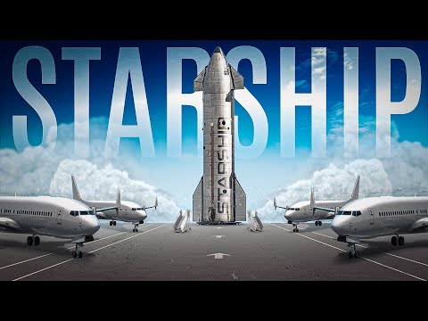 SpaceX Starship Plans to CRUSH the Airplane Industry, Here's why