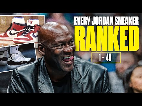 RANKING Every Air Jordan Sneaker 1-40 ✅