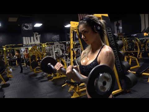 Motivation for gym - ANLLELA SAGRA with the best music for fitness exercises