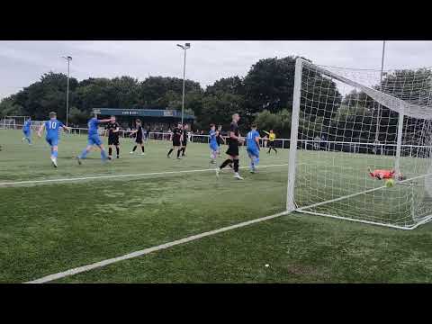 TOP drawer free kick for Dundonald Bluebell U20s Vs Blackburn United U20s - Fri 4 Aug 2023