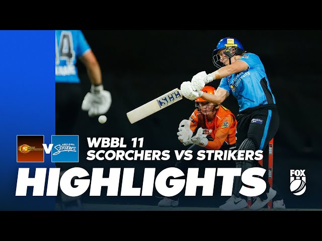 Perth Scorchers vs Adelaide Strikers | WBBL11 | Full Match Highlights I Fox Cricket