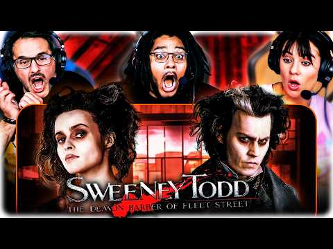 SWEENEY TODD: THE DEMON BARBER OF FLEET STREET (2007) IS DELICIOUSLY TWISTED!! MOVIE REACTION!!
