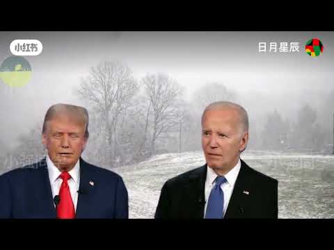 Trump And Biden Sing Yi Jian Mei (Xue Hua Piao Piao)