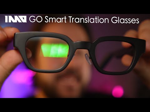 INMO GO Smart Glasses with Live Translation and Teleprompter