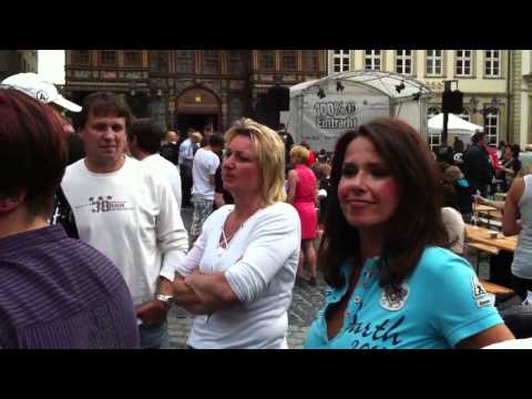 Aufstiegsfeier Eintracht Hildesheim Handball