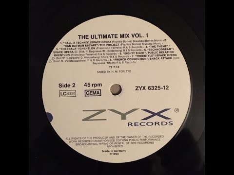 H.M. - The Ultimate Mix Vol 1 (Part 2) - R&S Records, New Beat, 1990