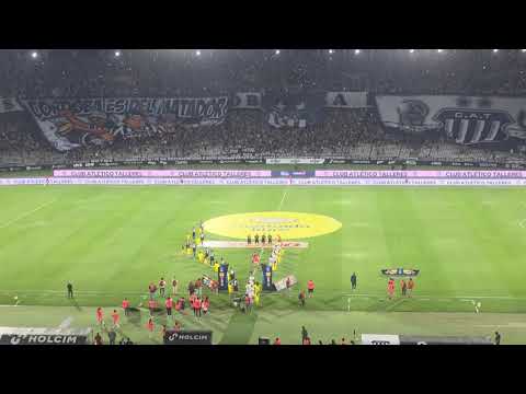 "VIVO GRAN RECIBIMIENTO A TALLERES VS NEWELLS." Barra: La Fiel &bull; Club: Talleres &bull; País: Argentina