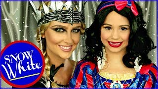 Snow White and The Queen Makeup and Costumes