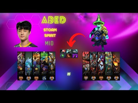 Abed Storm Spirit Mid - Let's Watch & Learn - Abed's perspective