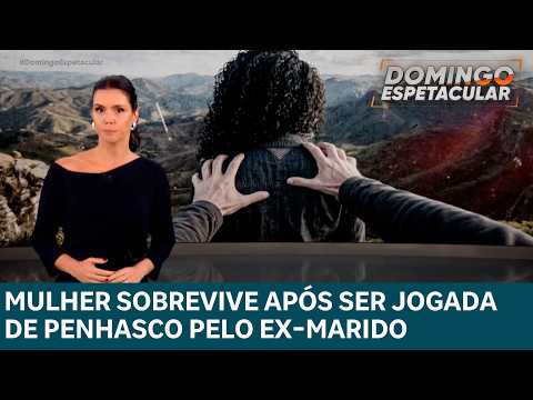 Resgate dramático: Mulher é jogada de penhasco pelo ex companheiro e resiste mais de 24 horas