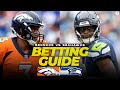 Broncos at Seahawks Betting Preview: FREE expert picks, props [NFL Week 1] | CBS Sports HQ