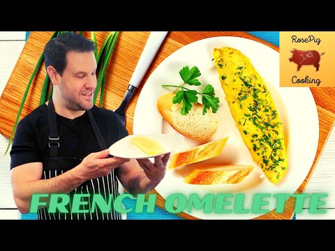 how to make soft buttery french-style omelets