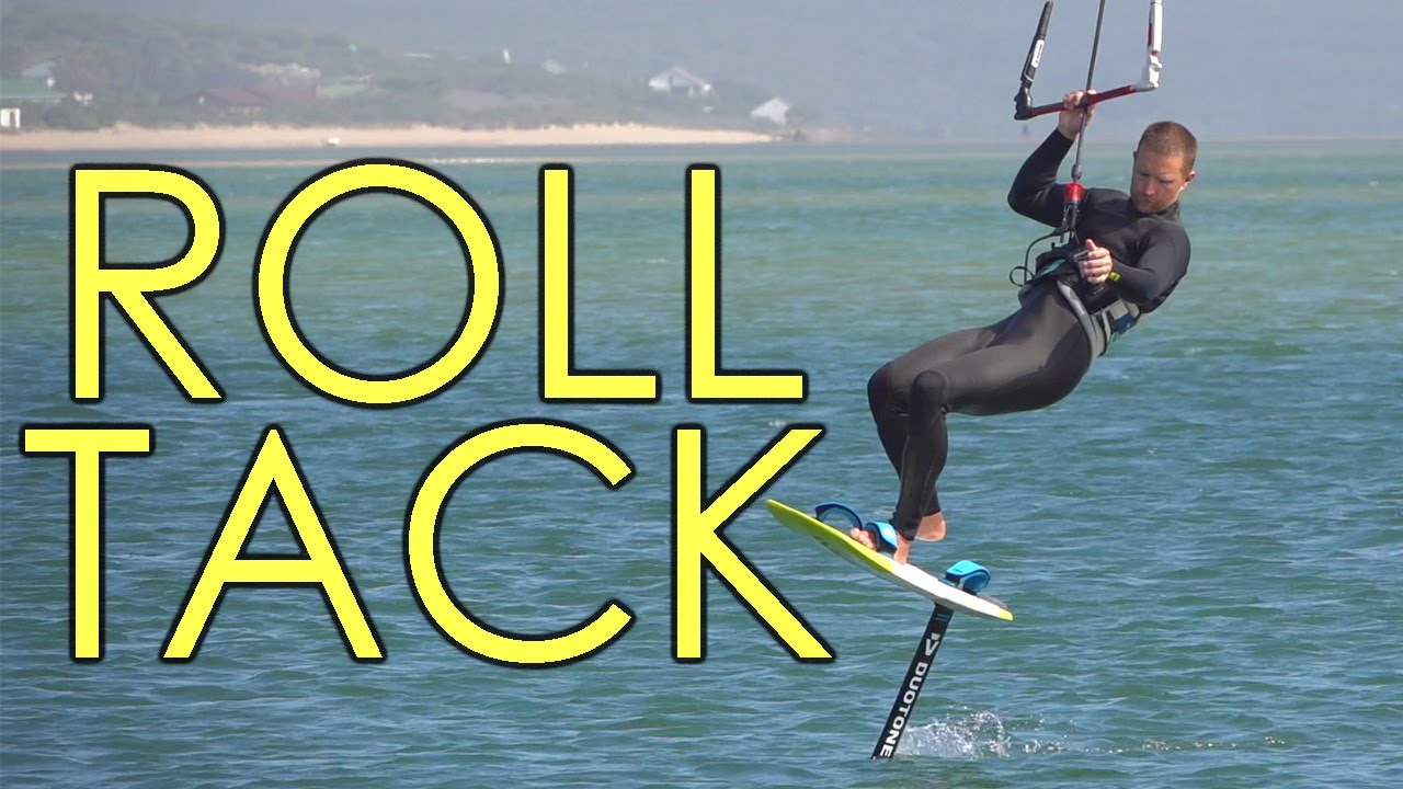 Kite-Foil Roll Tack