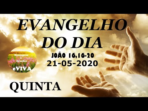 GOSPEL OF THE DAY MAY 21 Narrated and Commented - DAILY LITURGY - TODAY EVIVA