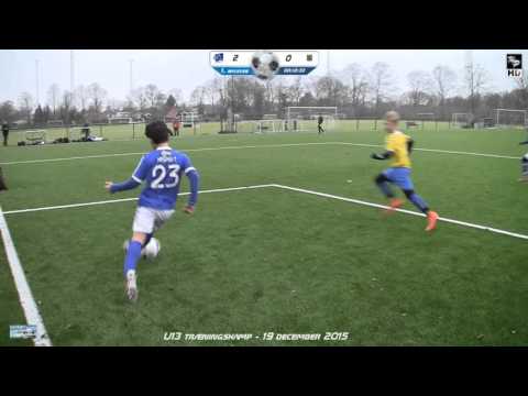 U13 træningskamp Lyngby BK vs Hillerød GI 19  december 2015 (10-0)