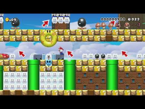 ◆speed run pour le groupe▲ by monstre - Super Mario Maker - No Commentary 1bs