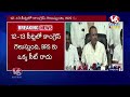 LIVE : Minister Komatireddy Venkat Reddy Strong Warning To KCR | V6 News - Video