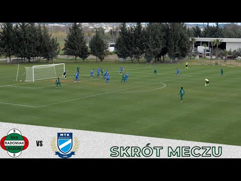 Sparing: Radomiak Radom - MTK Budapest FC 2:3 [SKRÓT]