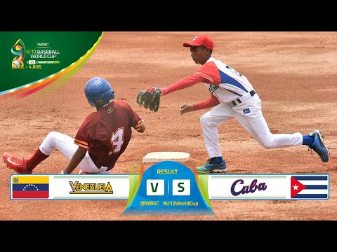 Highlights: VEN v CUB - Super Round - U-12 Baseball World Cup 2019
