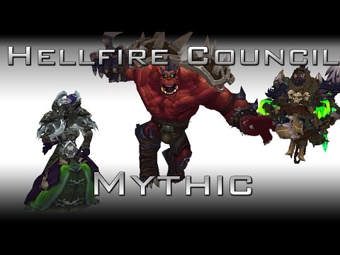 [Mythic] Last Line of Defence vs Hellfire High Council (Hunter POV)